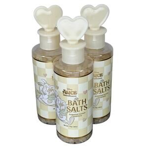 Disney Alice In Wonderland Bath Salts Sugared Lemon Scent Lot Of 3 New Limited
